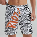Mens Stylish Casual Hawaiian Beach Shorts - whimsywagon