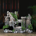 Resin Castle Aquarium Decor | Fantasy Ornament for Fish Tanks