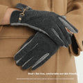 Fleece Lined Touchscreen Gloves | Windproof for Autumn & Winter