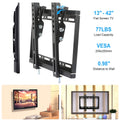 TV Wall Mount, Tilting Bracket for 13-42 Inch LED LCD Plasma | VESA 200x200mm Compatible Flat Panel TV Mount