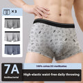 Men's purified cotton underwear square meters, sterile disposable four corners, by CJ, shown in a clean, sterile environment.