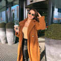 Reversible Wool Coat for Women - Double-Sided Autumn Winter Jacket | European Style Trench Coat