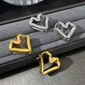 Architectural Ear Climbers - Retro Cold Wind Style, Silver Tone Tribal Ear Cuffs