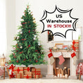 PVC Artificial Snow Christmas Tree – Cedar Style Holiday Decoration for Home & Mall Displays