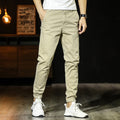 Drawstring Ankle Pants - Versatile Loose Fit in Solid Colors
