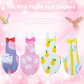 Printed Bird Diapers | Fun Designs for Parrots & Pet Birds