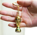 World Cup Keychain - Official Football Trophy Key Ring for Fans
