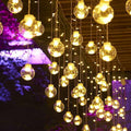 LED Wish Orbs Lighting Chain | Star Moon Curtain Light - Starry Sky Design
