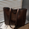 Women's Large Capacity Shoulder Tote Bag – Stylish Everyday Handbag