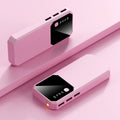 Fast Charging Power Bank – Large Capacity Portable Mobile Power Supply with Built-In Cable
