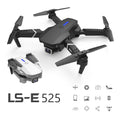 CJ 4K HD dual camera drone with remote control, showcasing its sleek design and camera mounted on the aircraft.