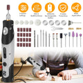 Rotary Tool Kit, 116-Piece Cordless with 5 Speeds and 2000mAh Battery | 4V Power for Drilling, Sanding, Engraving, Grinding