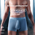 Cj breathable copper ion antibacterial seamless underwear with comfortable fit and crotch design, shown in close-up image.