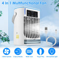 3-in-1 Portable Air Cooler - Evaporative Cooling Fan with Humidifier & Night Light - whimsywagon