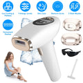 Painless IPL Hair Removal Device with Ice Cooling - 3-in-1 At-Home System, 999,999 Flashes for Full Body - whimsywagon