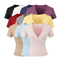 Retro Casual Spicy Girls Alluring Base Top - whimsywagon