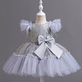 Girls' Tulle Flower Girl Dress | Summer Wedding Party Gown