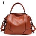 Premium European & American Top-Layer Cowhide Leather Handbag for Women