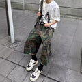American-style Retro Loose-fit Camouflage Work Shorts - whimsywagon