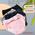 Adult urine-proof underwear by CJ, breathable pure cotton design for men and women, keeps dry and comfortable.