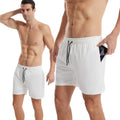 Full Elastic Force Loose Sports And Leisure Solid Color Shorts - whimsywagon