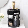 Acrylic Makeup Organizer | 3-Tier Cosmetic Storage Box with Drawers for Brushes & Lipstick