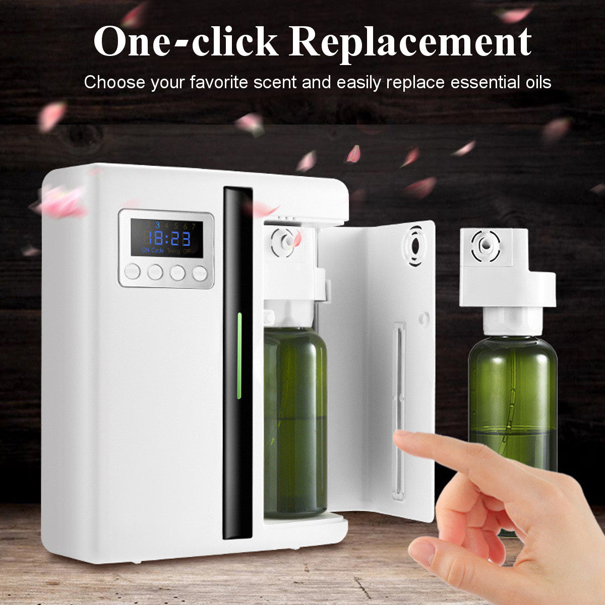 Smart Waterless Scent Diffuser - 160ml Commercial Air Freshener Machin ...