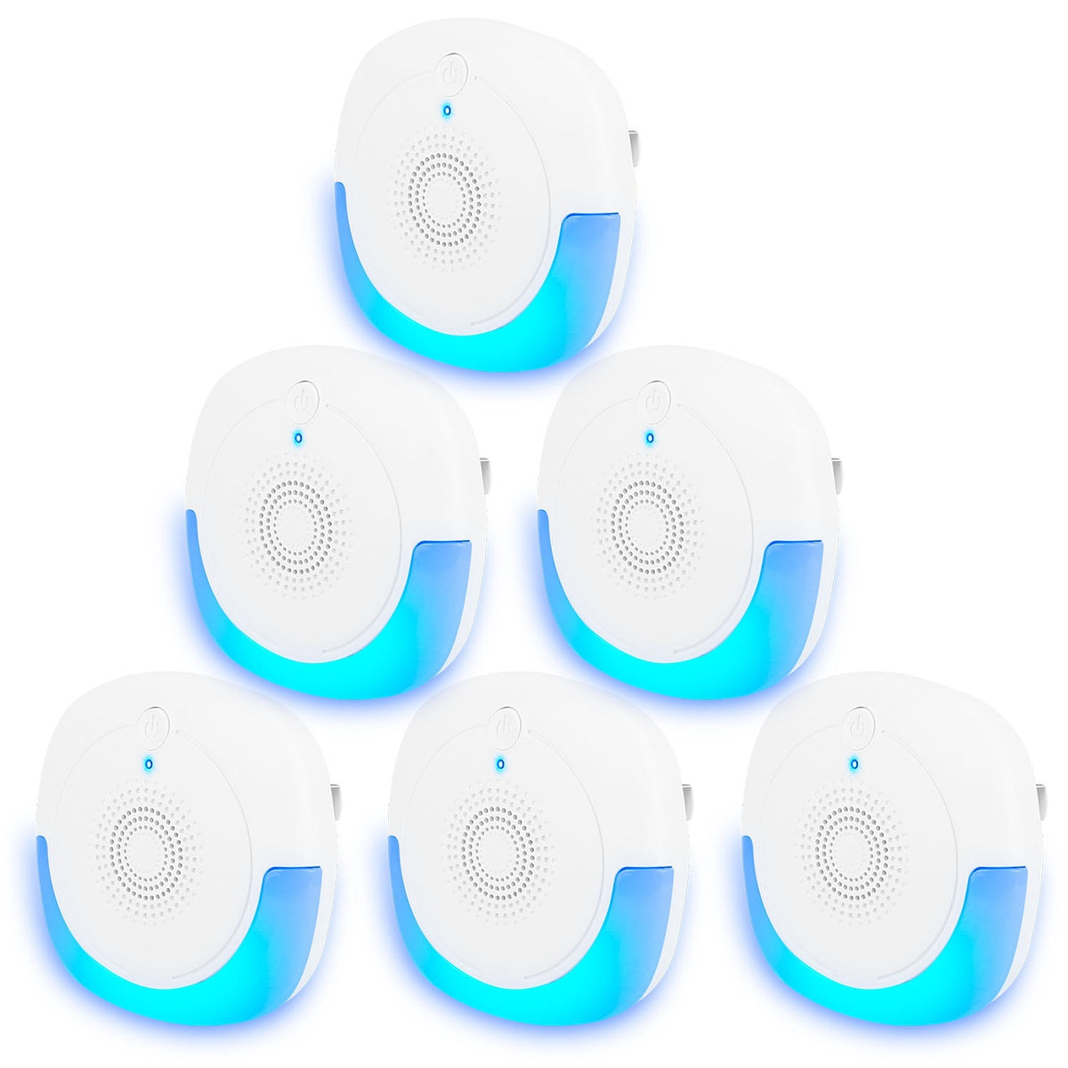 Plug Ink 6-Pack Ultrasonic Pest Repeller Plug Ins for Home - Indoor Pest Contro ...