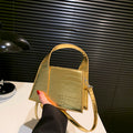 Women’s Trendy Square Shoulder Bag – Solid Color Fashion Handbag for Daily Use