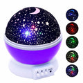 Galaxy Star Projector – 360° Rotating Night Light | Romantic Ceiling Lamp
