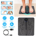 Electric Foot Massage Mat - Foldable with 8 Modes, 19 Intensity Levels & Remote - whimsywagon