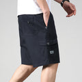Mens Casual Stylish Loose-fit Work Shorts - whimsywagon