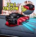 Portable Windshield Defroster | 12V Car Heater for Instant Ice Removal | Compact Winter Emergency Tool