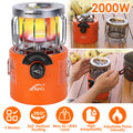 2-in-1 Camping Stove & Tent Heater - 2000W Portable with 360° Radiant Heating - whimsywagon