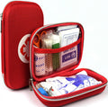 CJ survival medical kit emergency medical kit with first aid supplies and bandages for outdoor or emergency use.