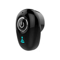 Mini Bluetooth headset by cj, featuring wireless invisible earbuds designed for discreet listening.