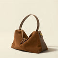 New High-Grade Cowhide Handbag – Versatile Leather Shoulder Bag for Women