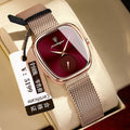 Korean Style Women's Watch | Waterproof Fashion Watch with Mesh Strap