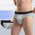 European And American-style Ice-silk, Plus-size, Thin, Solid-color, Breathable Mens Underwear - whimsywagon