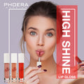 Crystal Jelly Lip Gloss with water wave mirror shine and long-lasting moisture, featuring a glossy, crystal-clear finish.