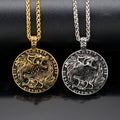 Symbolic Men's Pendant - Viking Guardian Totem, Gift for Him