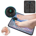 Ems foot massager mat by cj for relaxation, featuring acupressure pads and electric stimulation for foot health care.