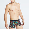 Men's cotton printed breathable boxers by CJ, showcasing lightweight fabric and colorful design for comfortable everyday wear.