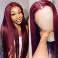 Full Lace Human Hair Wig | Long Straight Smooth Hair with Pre-Plucked Hairline