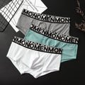 Black men's boxer underwear by CJ, low waist stretch fit, comfortable classic men's underwear for everyday wear.