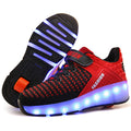 Rechargeable Heelys for Kids – Children’s Single Roller Skates with LED Lights | Lightweight, Fun Light-Up Skating Shoes for Boys & Girls