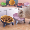 Elevated Dog Cat Bowl | Raised Feeder with Stand for Improved Posture