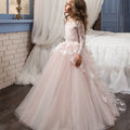 Flower Girl Dress - Princess Evening Gown for Girls