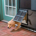 Pet Door for Screen Doors | Magnetic & Self-Closing with Mosquito Net