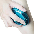 CJ glass shaver hair removal and exfoliation tool with crystal blade for smooth skin and effective hair removal at home
